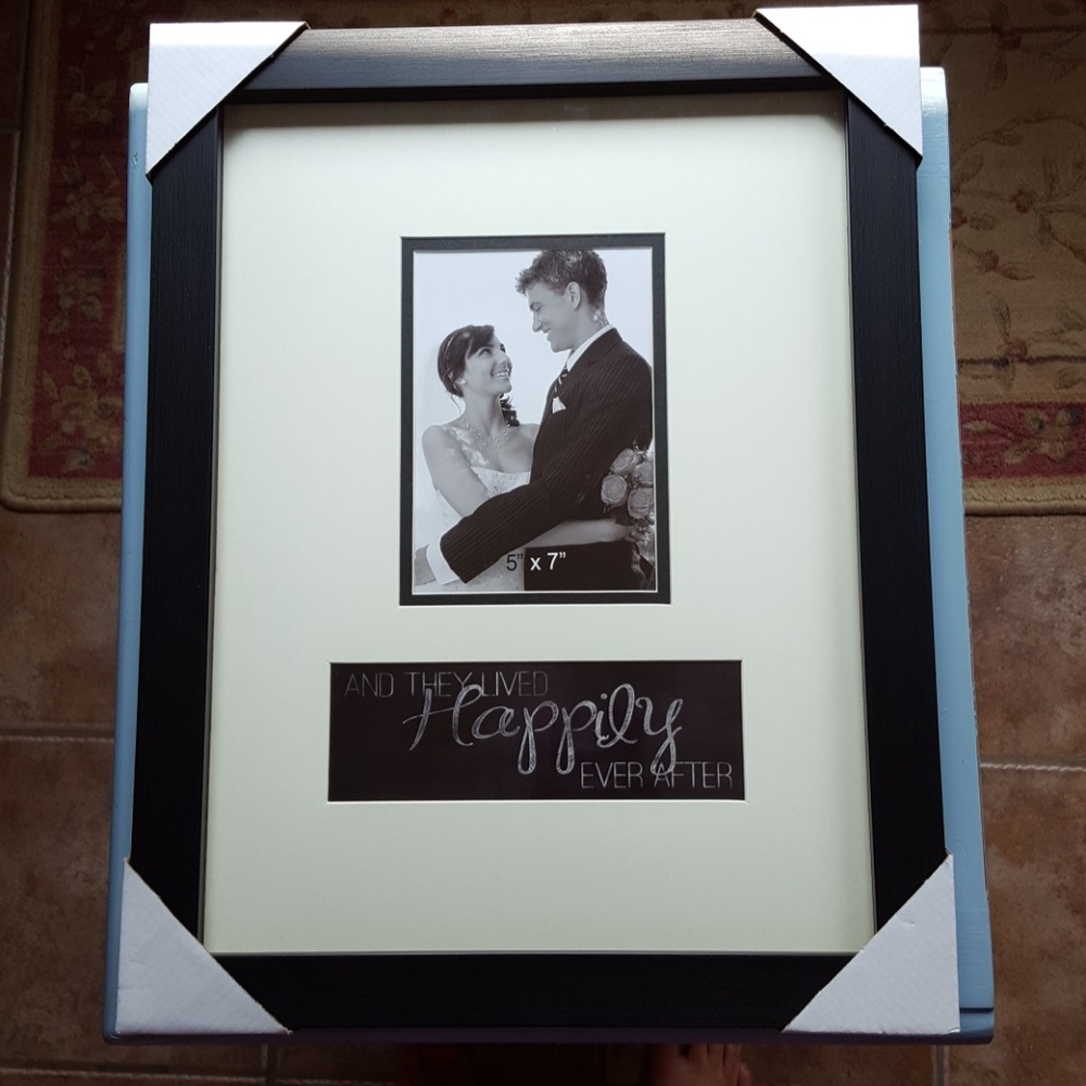 Wedding Frame-And They Lived Happily Ever After